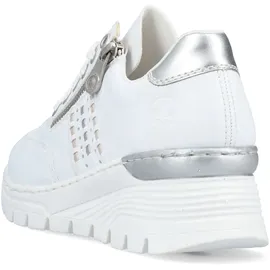 Rieker Wedgesneaker Damen Weiß 41
