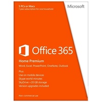 Microsoft Office 365 Home Premium 5 User ESD ML Win Mac