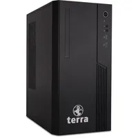 WORTMANN TERRA PC-Business 4000 Silent, Core i3-10105 16GB RAM, 500GB SSD Windows 11 Pro Micro Tower Schwarz