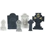 Europalms Halloween Grabsteinset Friedhof