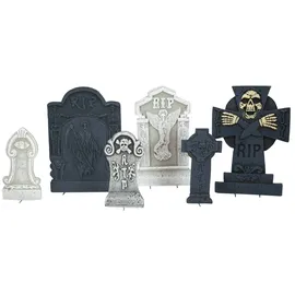 Europalms Halloween Grabsteinset Friedhof