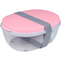 Mepal Salatbox Ellipse – Nordic Pink, Lunchbox, Rosa