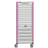 Modularer einsauliger Medizinschrank h823_21