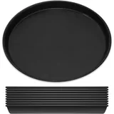 Gräwe 10er Set Pizza Backblech Ø 20 cm, rund, Pizzablech aus Blaublech, hitzebeständig bis 400 °C, unbeschichtet, Made in Germany
