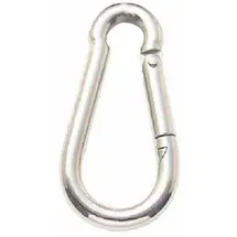 POSAMO Karabinerhaken 60 x 6 mm 2 Stück