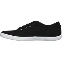 Skechers Damen Bobs B Cute Memory Foam, Flexible Laufsohle, Leichte Vegane Schuhe Sneaker, Schwarz, 39.5 EU Weit