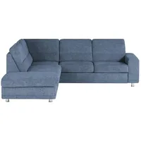 Kollektion Kraft Ecksofa  Marc ¦ blau ¦ Maße (cm): B: 243 H: 85 T: 234.0