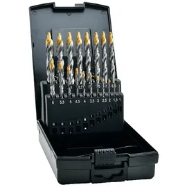 EXACT Spiralbohrersatz HSS-G STEPTECH, 19-teilig DIN338 118° Spitzenwinkel