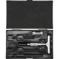 Mitutoyo Tiefenmessschraube, wechselbare Einsätze 0-100 mm, 101 mm Basis
