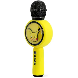 OTL Technologies Pokémon Pikachu Karaoke-Mikrofon mit kabellosem Lautsprecher und LED-Leuchten