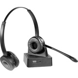 eSTUFF G4555 Bluetooth Office Headset Kabellos Kopfband Büro/Callcenter Ladestation Schwarz