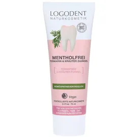 Logona Naturkosmetik MENTHOLFREI Rosmarin Zahngel 3 x 75 ml
