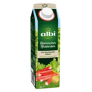 albi® Fruchtnektar Rhababer 1,0 l