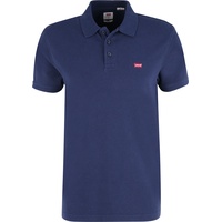 Levi's Poloshirt Housemark in blau mit dezentem Logo-XL