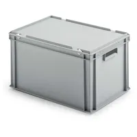 ALUTEC München Kunststoffbehälter mit Deckel 60 x 40 x 32 cm 1-tlg. grau