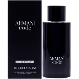 Giorgio Armani Code Homme Eau de Toilette refillable 125 ml