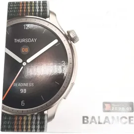 Amazfit Balance sunset grey Nylonarmband grau