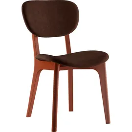 Home Affaire Stuhl COZY Polyester braun