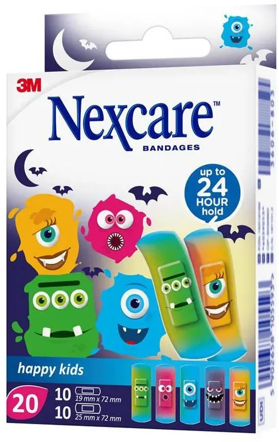 3M Nexcare happy kids Pflaster Monster