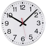 EUROTIME Funk Wanduhr 30,0 cm 55000 weiß