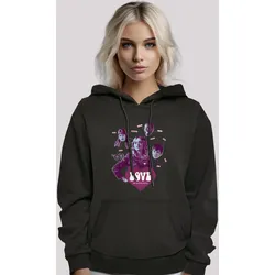Kapuzenpullover F4NT4STIC "Sex Education Love Mindmaps Netflix TV Series", Damen, Gr. 3XL, schwarz, Obermaterial: 65% Baumwolle, 35% Polyester, casual, relaxed fit, Langarm, Pullover, Premium Qualität