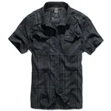 Brandit Textil Roadstar Kurzarmhemd Black / Blue M
