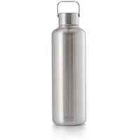 Equa Timeless Trinkflasche, Edelstahl, 1000ml, BPA-frei, auslaufsicher, haltbar, multifunktional,