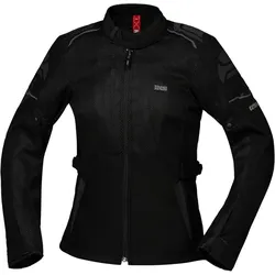 IXS Tourster-Big Air 1.0 Mesh Damen Motorrad Textiljacke, schwarz, Größe 3XL