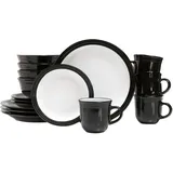 Waterside England by Retsch Arzberg Camden Kombiservice 16-tlg. schwarz