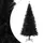 vidaXL Künstlicher Weihnachtsbaum Schwarz 180 cm