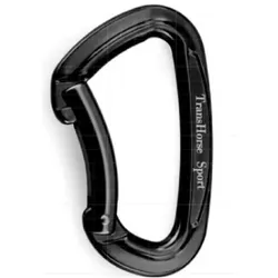 Aluminium Karabiner (Farbe: black)