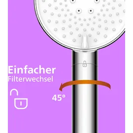 Philips ASH1516CH/10 Duschbrause mit Filter Chrom