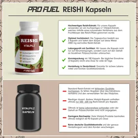 ProFuel Reishi Vitalpilz Kapseln 180 St.