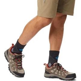 Columbia Redmond III Low Waterproof Herren Pebble/Dark Sienna 42