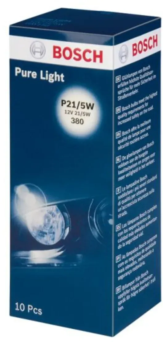 Ampoule secondaire BOSCH P21/5W Pure Light 12V, 5/21W