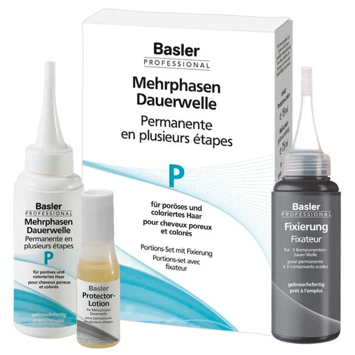 basler Mehrphasen Dauerwelle P, für poröses und gefärbtes Haar