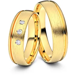 Trauringe Weiflenfels 333er Gelbgold - 2709