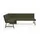 OTTO home Eckbank OTTO HOME "Oregon Küchenbank, Polsterbank, Esszimmerbank, 177x140 cm", grün, B:177cm H:90cm T:140cm, Massivholz, Metall, Polyester, Sitzbänke, Eckbank, Moderne Bank und Farben, Sitzplatzanzahl: 4/5, Frei in Raum stellbar