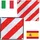 HPAUTO Warntafel Italien+Spanien Alu 25132