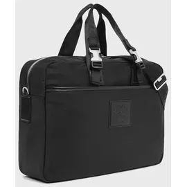 Lacoste Classic Petit Piqué Aktentasche schwarz mit Laptopfach