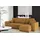 kaiser möbel Ecksofa mit schlaffunktion und bettkasten, Sofa L-form, Couch L-form BEST Dicker Cord Senffarbe Rechts - Gelb
