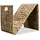 vidaXL Zeitschriftenhalter 31 x 31 x 31 cm Wasserhyazinthe
