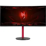 Acer Nitro XZ342CUP Gaming Monitor 34 Zoll (86cm Bildschirm) QHD, 165Hz DP, 100Hz HDMI, 1ms (VRB), 2xHDMI 2.0, DP 1.4, Curved, höhenverstellbar, DP/HDMI FreeSync Premium