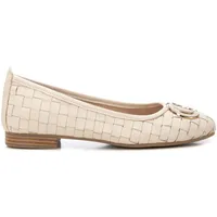 Carmela für Damen. 16216903-BEIGE Leder Ballerinas 162169 beige (38),