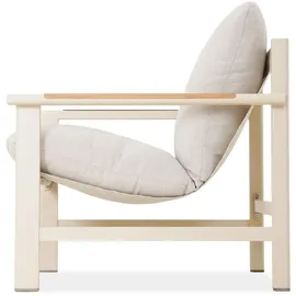 beautysofa Aspen Gartenlounge-Set 4-tlg. beige/grau
