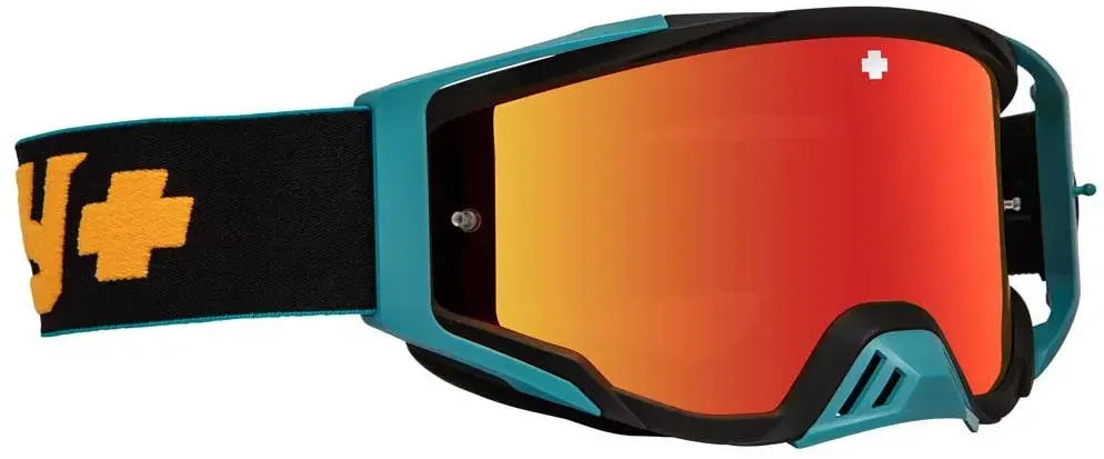 Spy Foundation Plus Offroad-brille Mit Roll-off-system - Camo Orange - Red Spectra + HD Clear AFP