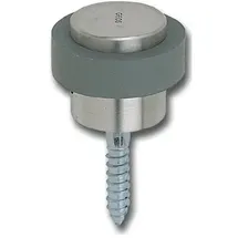 grundmann Bodentürpuffer Silber 38 mm