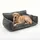 noviclass-shop Hundesofa | Katzensofa 'Chaffar' | Kohle XXL (140cm))
