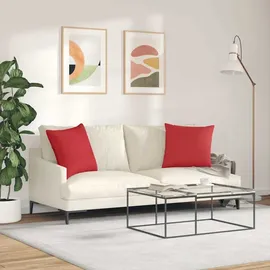 vidaXL Sofakissen 50 x 50 cm Rot