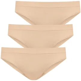 Jockey Bikinislip 3 St. Beige M